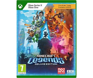 Spill - Minecraft Legends (Deluxe Edition) - Microsoft Xbox One - Sanntidsstrategi - 0196388152353