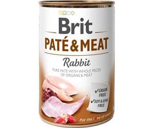 Hund - Brit Pate & Meat Rabbit 400 g - BH0150040