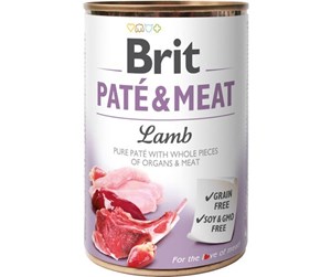 Hund - Brit Pate & Meat Lamb 400 g - BH0160040