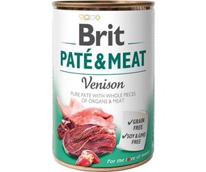 Hund - Brit Pate & Meat Venison 400 g - BH0170040