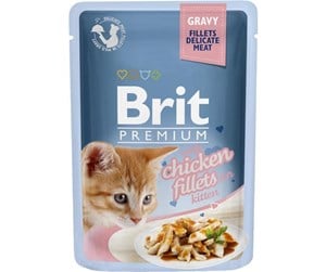 Katt - Brit Premium Gravy w/ Chicken Fillets for Kittens 85g - BK5600085