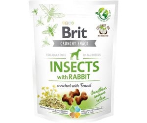 Hund - Brit Care Crunchy Snack - Insects w/ Rabbit for Adult Dogs 200g - BH180020