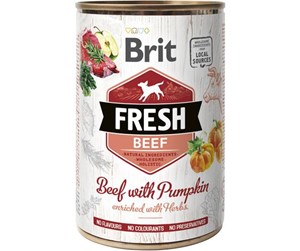 Hund - Brit Fresh Beef with Pumpkin 400 g - BH120040