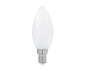 LED-lyspære - EGLO LED-lyspære C35 Candle 4W/827 470 lumen matt E14 - 110043