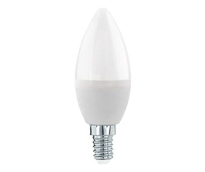 LED-lyspære - EGLO LED-lyspære C37 Candle 5.5W/830 470 lumen matt dimmable E14 - 110126