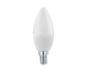 LED-lyspære - EGLO LED-lyspære E14 C37 7.5W 806LM 3000K DÆMPB. OPAL KOLLI 8 E14 - 110124