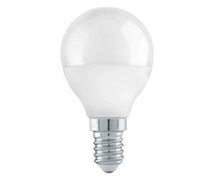 LED-lyspære - EGLO LED-lyspære P45 Mini ball 4.9W/830 470 lumen matt 3-step dimmable E14 - 110177