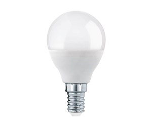 LED-lyspære - EGLO LED-lyspære P45 Mini ball 5.5W/830 470 lumen matt dimmable E14 - 110139