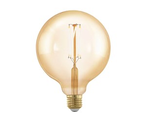 LED-lyspære - EGLO LED-lyspære E27 G125 4.5W 400LM 2200K 3-TRIN AMBER E27 - 113047