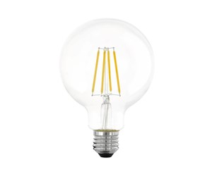 LED-lyspære - EGLO LED-lyspære G95 7.3W 2700K 3-step clear E27 - 110181