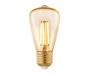 LED-lyspære - EGLO LED-lyspære ST48 3.5W 2200K 3-step Amber E27 - 113049