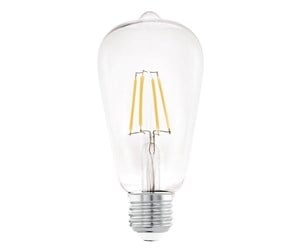 LED-lyspære - EGLO LED-lyspære ST64 7W/827 806 lumen clear E27 - 110012