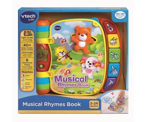 Babyleker - VTech Baby bok med musikkrim NO - 950-166733