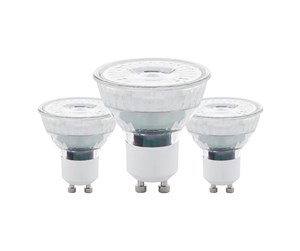 LED-lyspære - EGLO LED-lyspære 4.5W/827 (50W) 3-pack GU10 - 110151