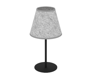 Lamper - EGLO ALSAGER table lamp black/grey - 43986