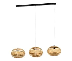 Lamper - EGLO AMSFIELD 1 long table pendant natural - 43863