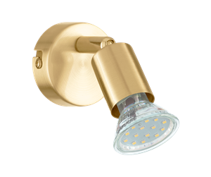 Lamper - EGLO BUZZ LED spot brushed brass - 33184