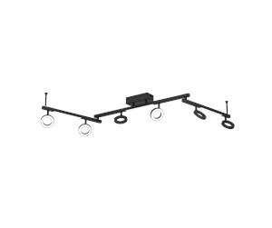 Lamper - EGLO CARDILLIO spot rail 3L black - 900839