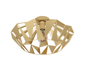 Lamper - EGLO CARLTON ceiling lamp gold - 43908