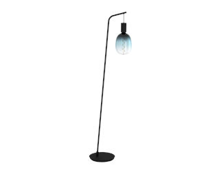 Lamper - EGLO CRANLEY floor lamp black - 43758