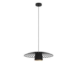 Lamper - EGLO FELIXKIRK pendant black/gold - 43931