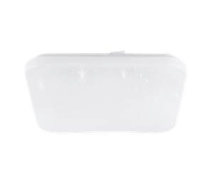 Lamper - EGLO Frania-S wall/ceiling lamp 330x330 mm 4000K white/crystal effect - 900364