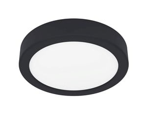 Lamper - EGLO FUEVA 5 ceiling lamp Ø160 mm 11W 3000K dimmable black - 900581