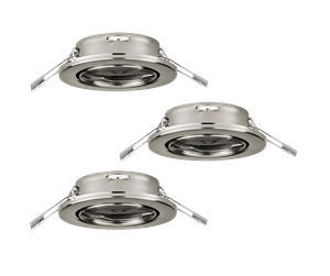 Lamper - EGLO AGULO recessed light  satin nickel - 75675