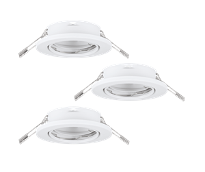 Lamper - EGLO AGULO recessed light  white - 75674