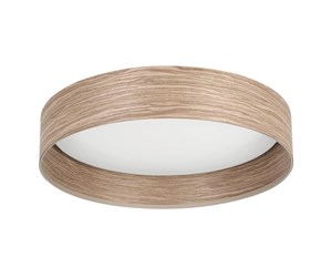 Lamper - EGLO LUPPINERIA ceiling lamp Ø380 mm 3000K oak look - 900463