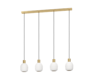 Lamper - EGLO MANZANARES pendant light  brushed brass/gold - 900306