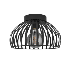 Lamper - EGLO MOGANO 3 ceiling light  black - 900792