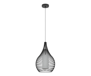 Lamper - EGLO RAZONI 1 pendant black/white - 900828