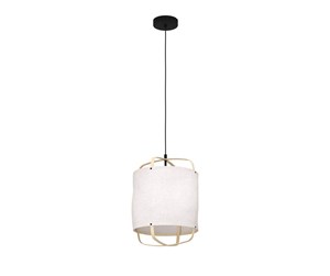 Lamper - EGLO SURFLEET pendant light white/natural - 43874