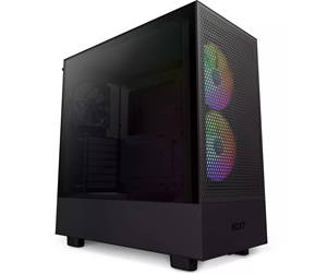 Kabinett - NZXT H5 Flow RGB - Matte Black - Kabinett - Miditower - Svart - CC-H51FB-R1