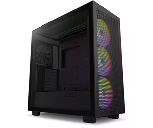 Kabinett - NZXT H7 Flow RGB - Matte Black - Kabinett - Miditower - Svart - CM-H71FB-R1