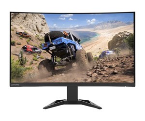 Skjerm - 32" Lenovo G32qc-30 - LED monitor - curved - QHD - 32" - 66F2GAC1EU