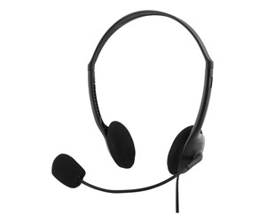 Hodetelefoner - Deltaco Stereo Headset On-Ear Microphone - HL-21