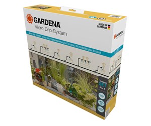 Hagevanning - Gardena Micro-Drip Terrasse Vanningssett (30 planter) - 13400-20