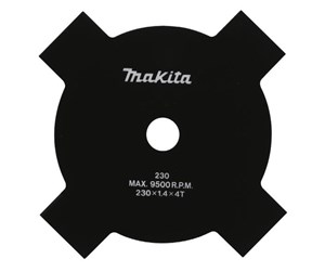 Ryddesag - Makita BRUSH CUTTER BLADE 4-TOOTH 9" - D-66008