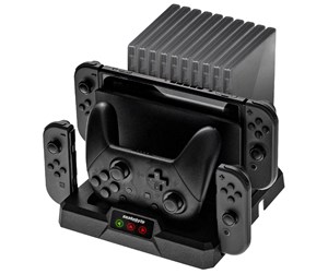 Spill - Tilbehør - Snakebyte DUAL CHARGE:BASE S - Nintendo Switch - SB916915