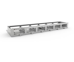 Tilbehør - Allied Telesis rack mounting tray - 1U - AT-MMCTRAY6-00