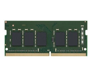 RAM - Kingston Server Premier - DDR4 - module - 8 GB - SO-DIMM 260-pin - 3200 MHz / PC4-25600 - registered with parity - KSM32SES8/8HD