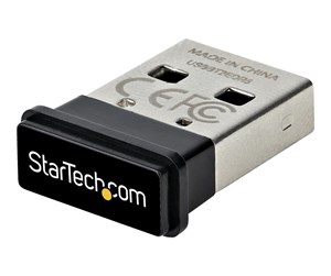 Nettverksadapter - StarTech.com USB Bluetooth 5.0 Adapter USB Bluetooth Dongle Receiver Range Up to 10M - USBA-BLUETOOTH-V5-C2