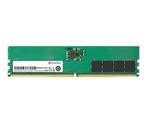 RAM - Transcend JetRAM - DDR5 - module - 16 GB - DIMM 288-pin - 4800 MHz / PC5-38400 - unbuffered - JM4800ALE-16G