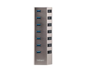 USB-hub - StarTech.com 5G7AIBS-USB-HUB-EU USB-hub - 7 porter - Grå - 5G7AIBS-USB-HUB-EU