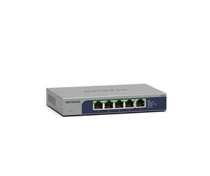 Switch/splitter - Netgear MS105 5-Port Multi-Gigabit (2.5G) Ethernet Unmanaged Switch - MS105-100EUS