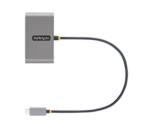 USB-hub - StarTech.com 5G2A2CPDB-USB-C-HUB USB-hub - 4 porter - Grå - 5G2A2CPDB-USB-C-HUB