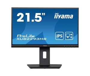 Skjerm - 22" iiyama ProLite XUB2293HS-B5 - LED monitor - Full HD (1080p) - 22" - XUB2293HS-B5