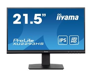 Skjerm - 22" iiyama ProLite - 1920x1080 - 75Hz - IPS - XU2293HS-B5